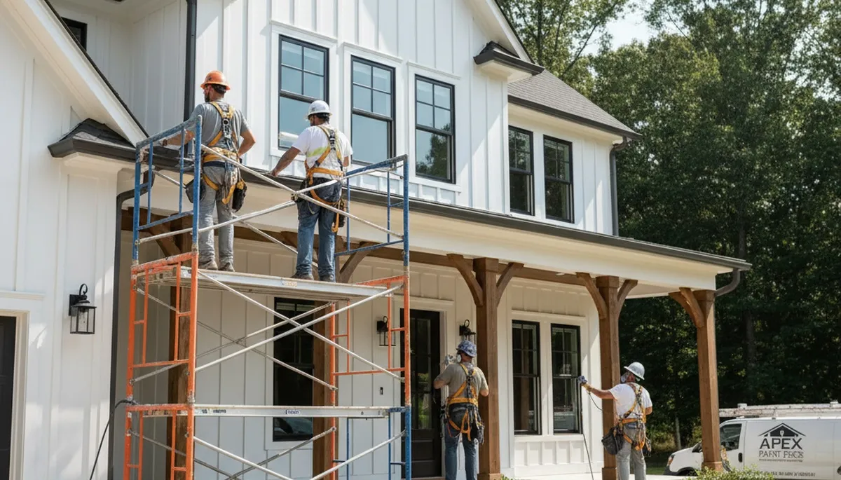 Raleigh, NC painting contractor providing professional interior and exterior house painting services