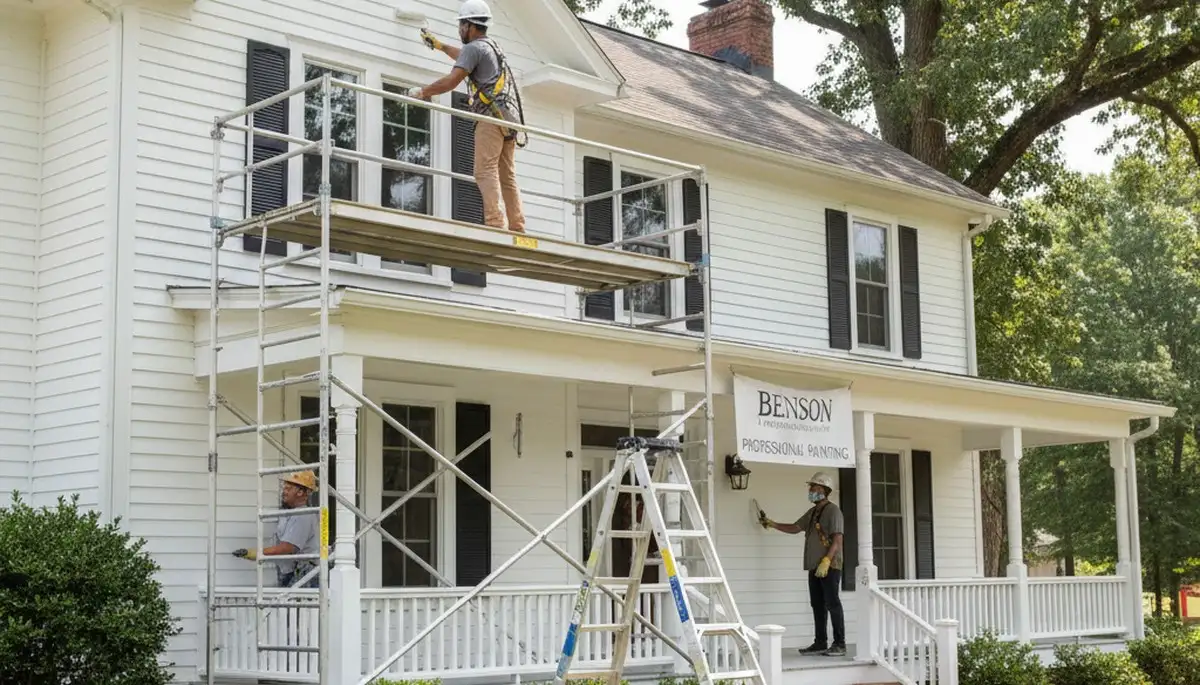 Painting contractors in Raleigh, NC providing professional interior and exterior painting services