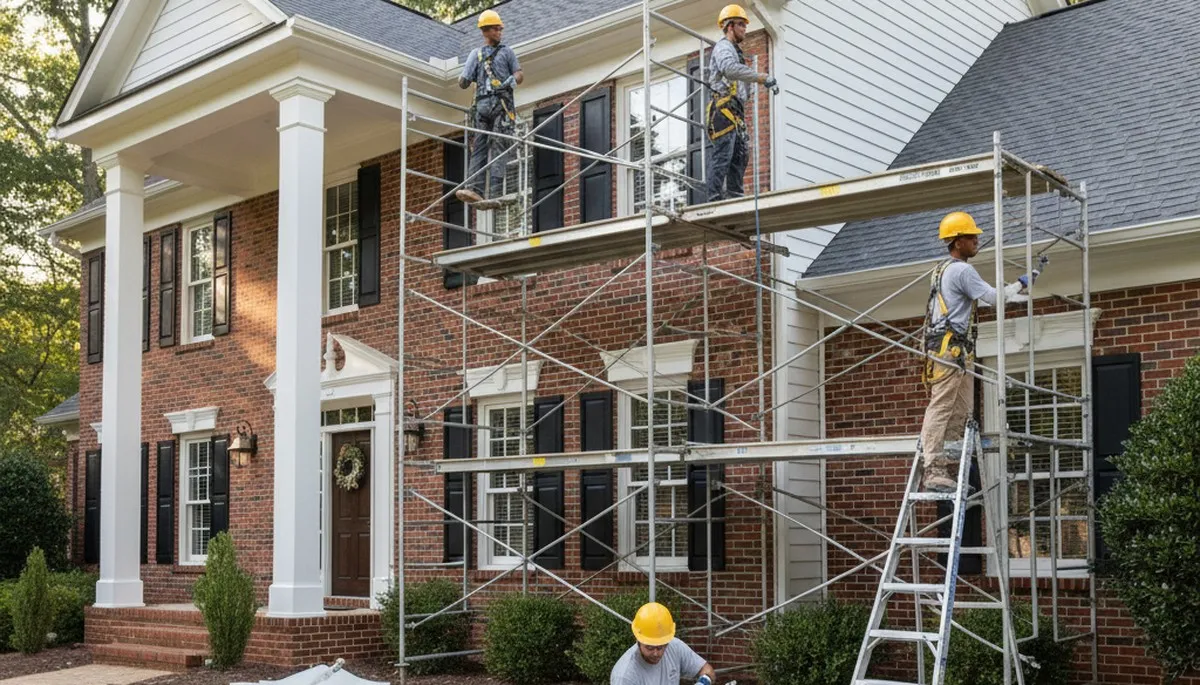 Raleigh, NC painting contractors providing professional interior and exterior painting services