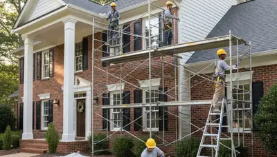 Raleigh, NC painting contractors providing professional interior and exterior painting services