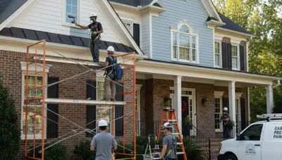 Painting contractor serving Raleigh, NC for interior and exterior house painting services