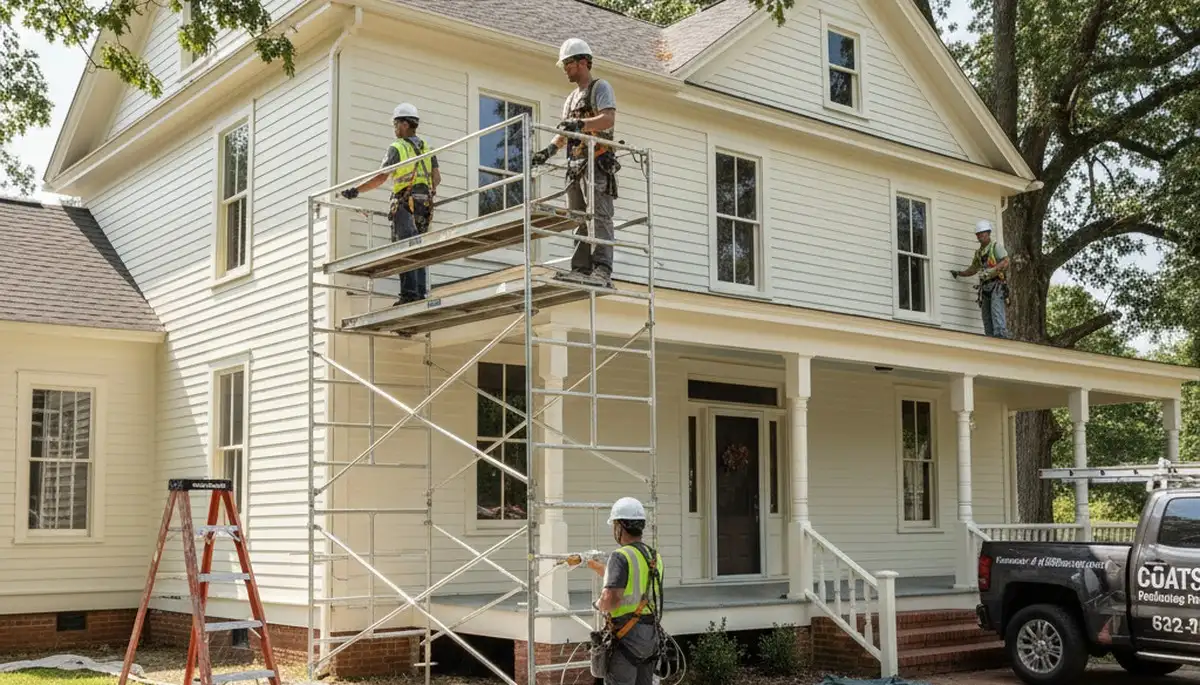 Raleigh, NC painting contractors providing professional interior and exterior house painting services