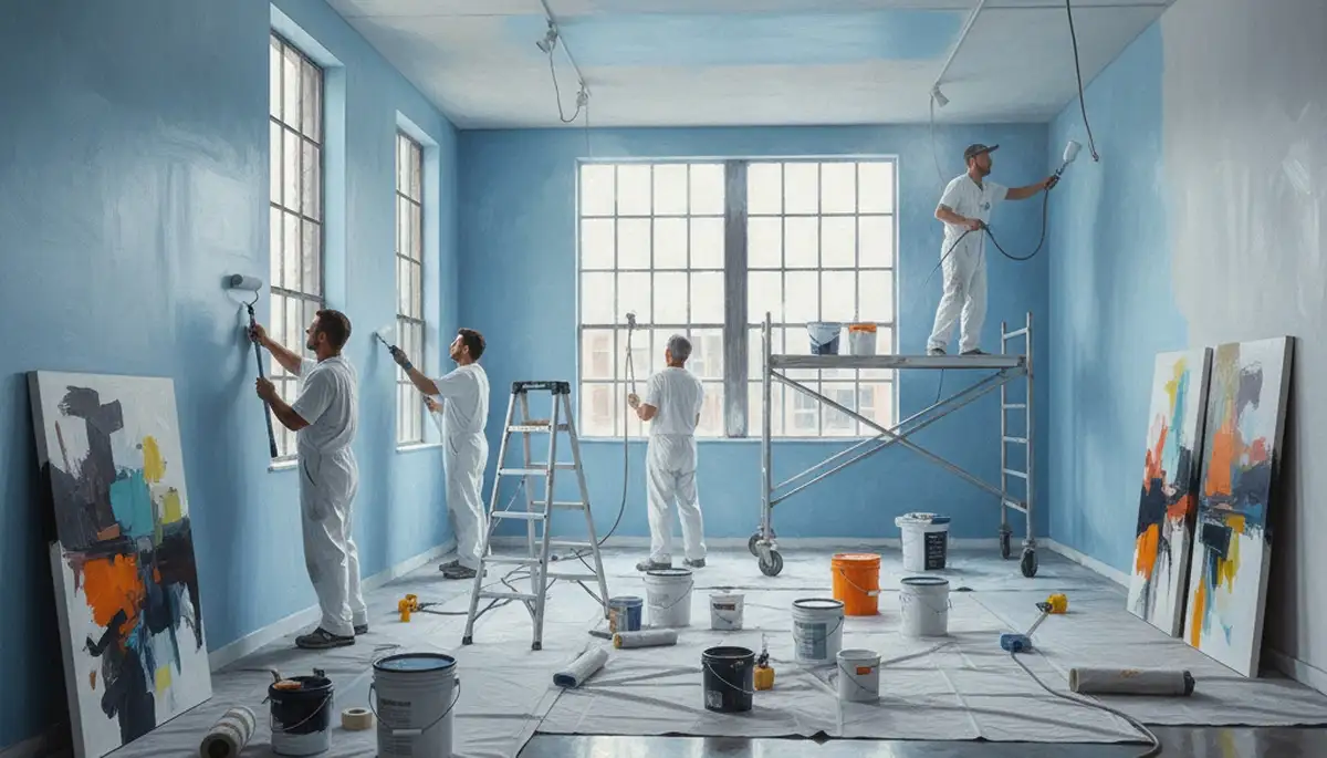 Commercial painting services in Raleigh, NC for durable, weather-resistant business coatings