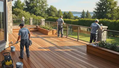 Raleigh, NC deck painting for long-lasting protection and curb appeal