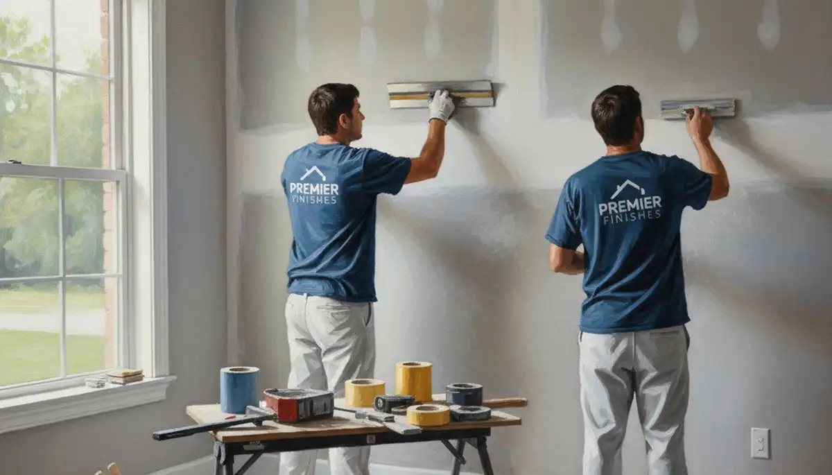 Drywall repair for cracks and water damage in Raleigh, NC by professional painters