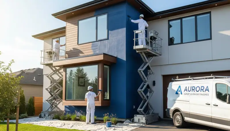 Exterior house painting in Raleigh, NC for durable, weather-resistant curb appeal
