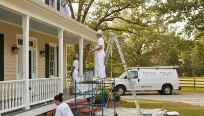 Raleigh, NC painting contractor providing professional interior and exterior house painting services