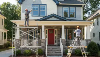 Raleigh, NC painting contractor delivering professional interior and exterior house painting services