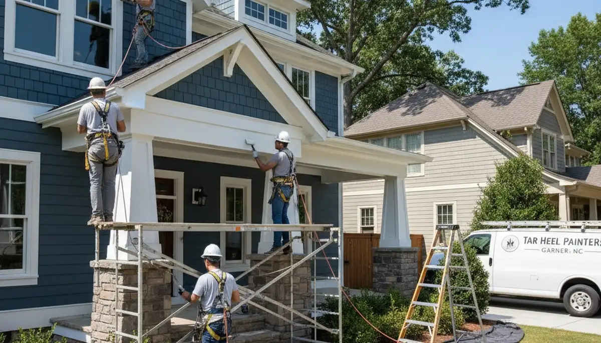 Painting contractor in Raleigh, NC providing professional residential and commercial painting services