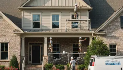 Raleigh, NC painters providing professional interior and exterior painting services