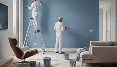 Interior house painting in Raleigh, NC by Raleigh Paint Pros for a clean, durable finish