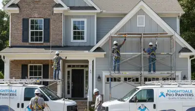 Raleigh, NC painters providing professional interior and exterior painting services