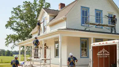 Raleigh, NC painting company providing professional interior and exterior house painting services