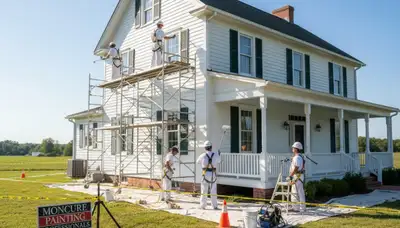 Raleigh, NC painting contractor providing professional interior and exterior house painting services