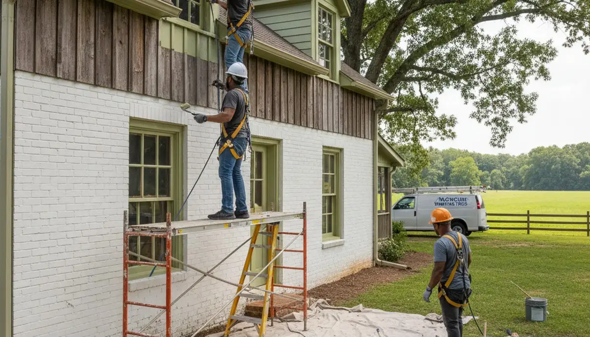 Raleigh, NC painters providing professional interior and exterior painting services