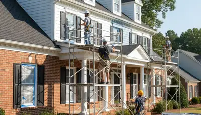 Painting contractors serving Raleigh, NC for residential and commercial interior and exterior painting