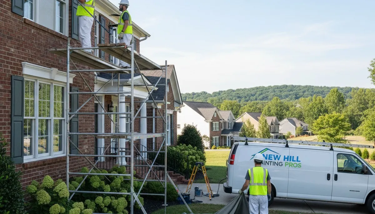 Raleigh, NC painting contractors providing professional interior and exterior house painting services