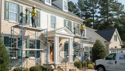 Painting contractor serving Raleigh, NC for interior and exterior house painting services