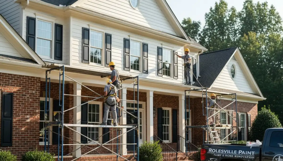 Raleigh, NC painters providing professional residential and commercial painting services