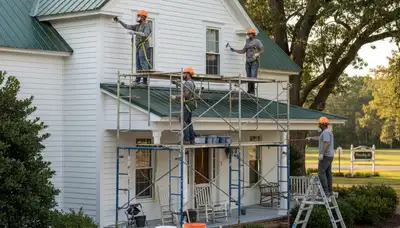 Raleigh, NC painters providing professional interior and exterior painting services
