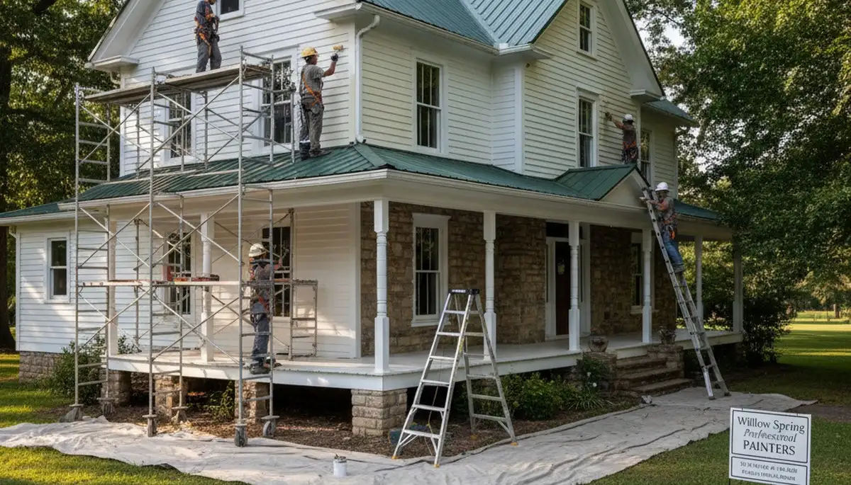 Raleigh, NC painting contractors providing professional interior and exterior house painting services